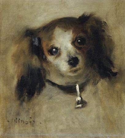 Pierre-Auguste Renoir Head of a Dog oil painting image